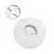 7659/24L MITRA LED SN 089 Светильник пластик/белый LED 24Вт 3000/4000K D300 IP40 ALFA WHITE