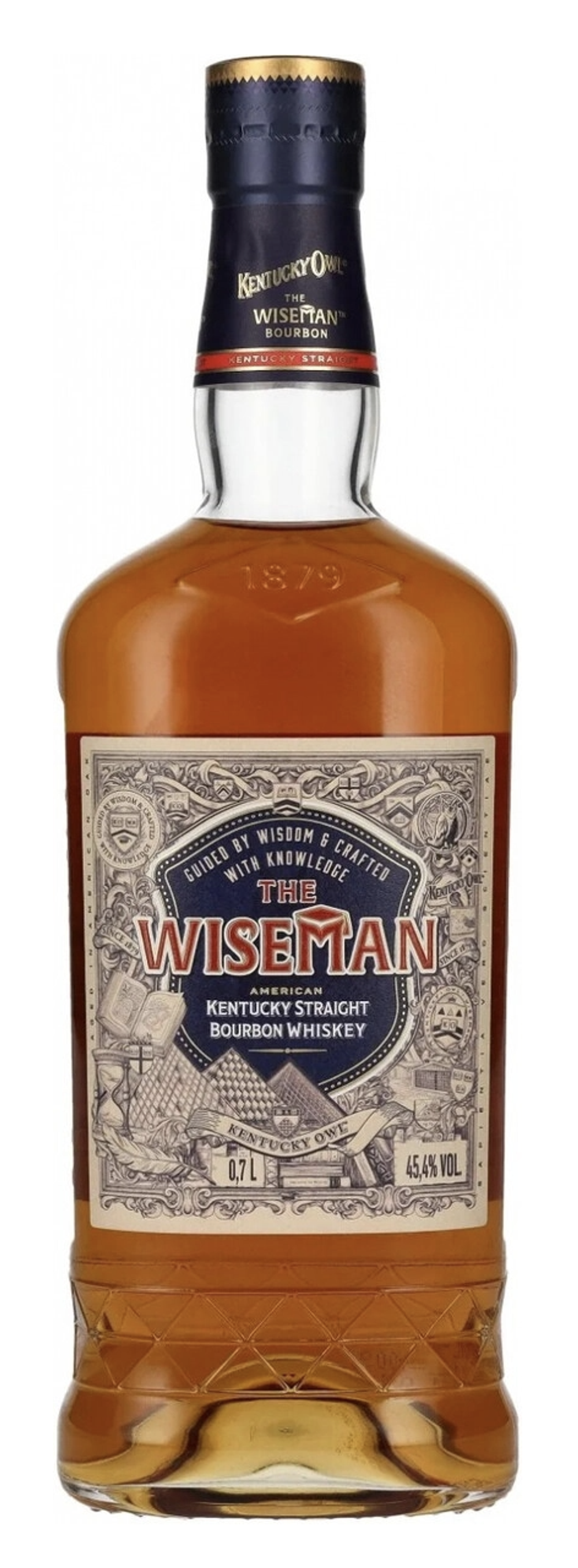 Виски Kentucky Owl The Wiseman Straight Bourbon, 0.7 л.