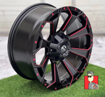 Комплект дисков Fuel Off-Road 20x9 et18 6x139.7