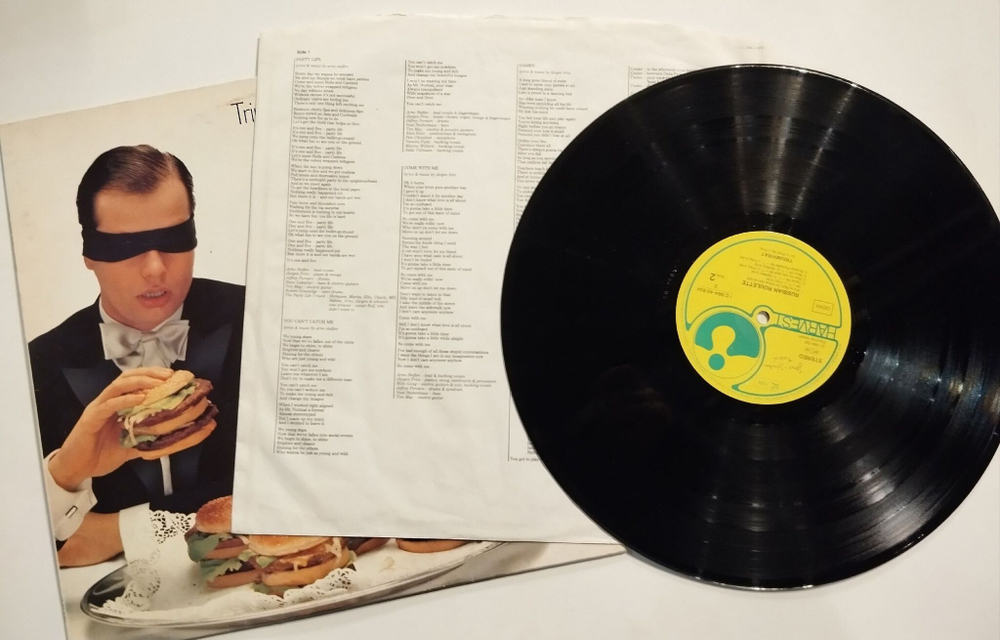 Винтажная виниловая пластинка LP Triumvirat Russian Roulette (Germany 1980)
