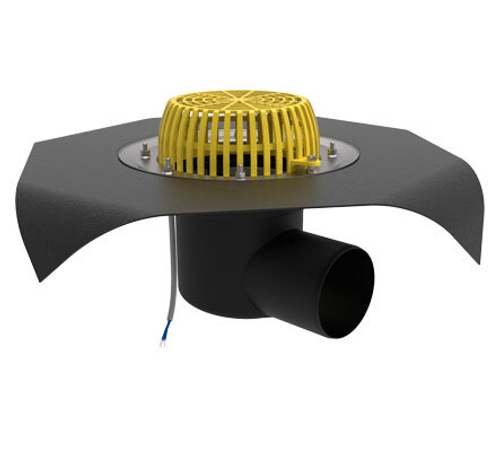 ТП-64/B-Э Воронка кровельная D110 с битумным полотном