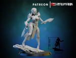 Drukhari Wyches Ведьма Друкхари №4 миниатюра для dnd, днд, pathfinder, фентези, Настольная игра, НРИ, Варгейм, РПГ