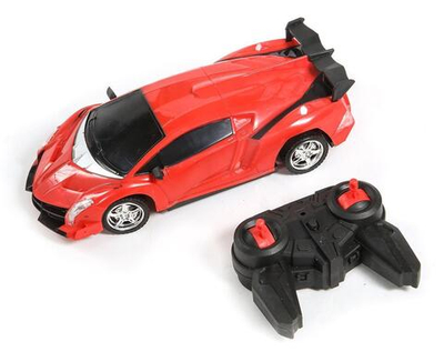 Машина классич.на РУ см, красная, коробка 797-5