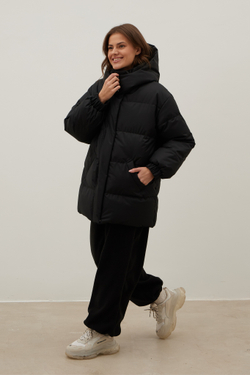 Пуховик COLD SEASON, черный