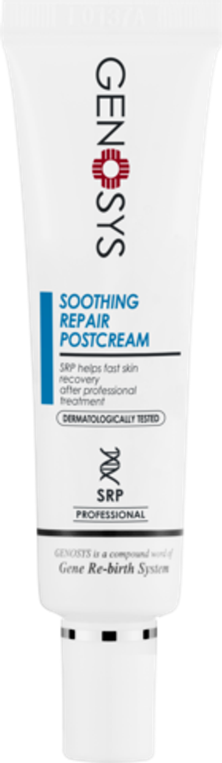 Genosys Восстанавливающий крем после инвазивных процедур Soothing Repair PostCream SRP, 20 мл (Срок 01.05.26 + 6 месяцев после вскрытия)