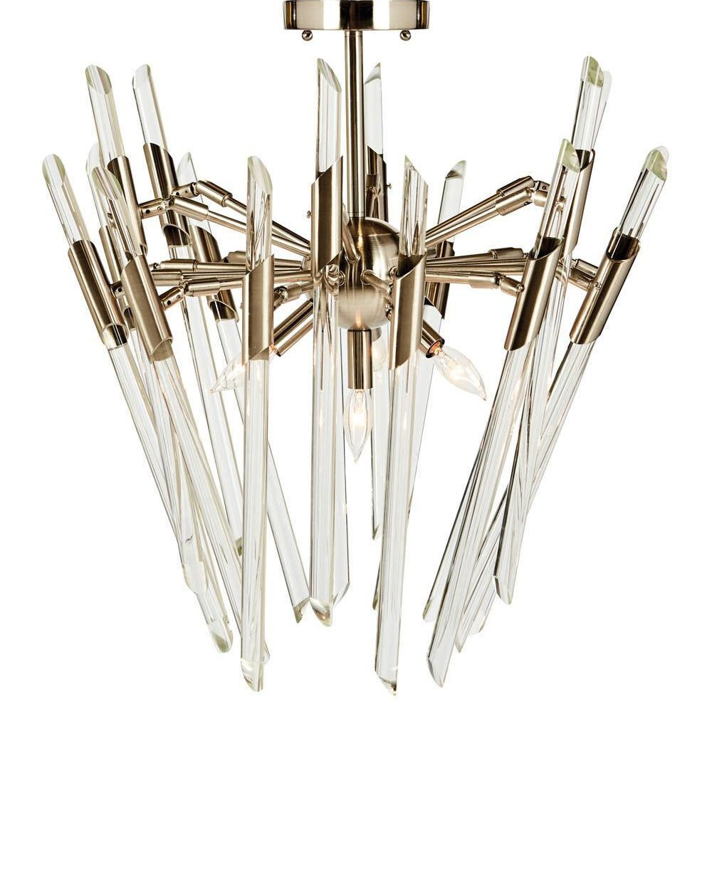 Серебряная люстра “Гренада”