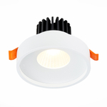 ST751.548.10 Св-к встр. Белый LED 1*10W 4000K 750Lm Ra>90 38о IP20 D100xH75 170-240V