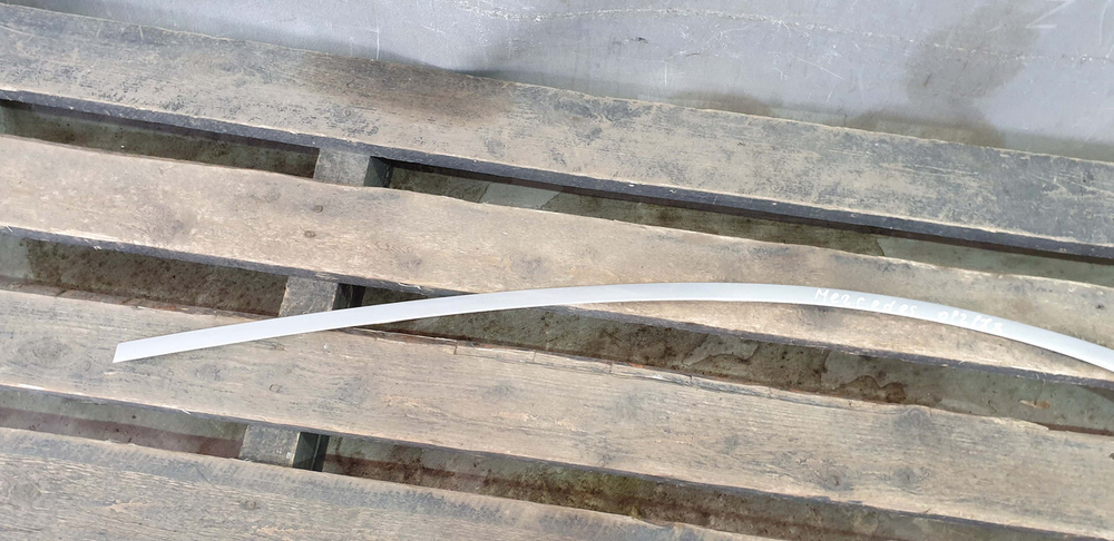 Молдинг двери задней левой Mercedes S (W222) 13-20 Б/У Оригинал A2226989700