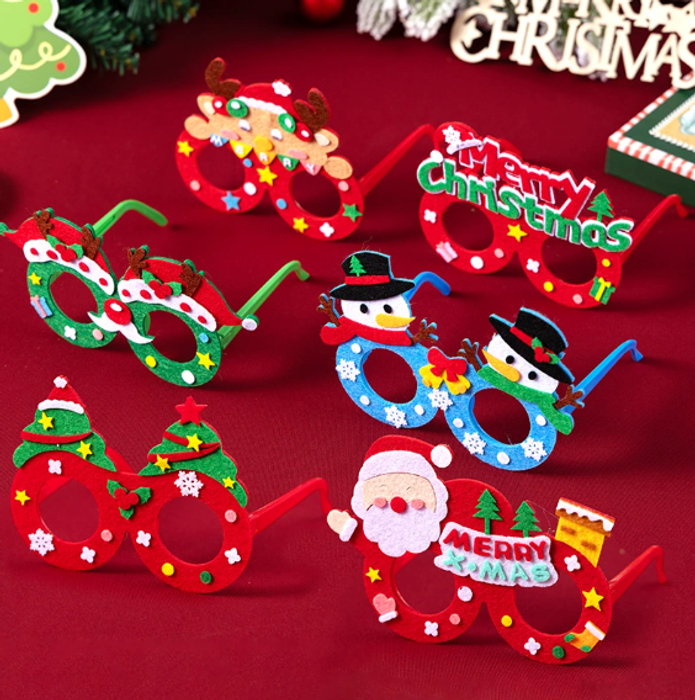 Набор для творчества "Сделай новогодние очки" - купить оптом в Москве