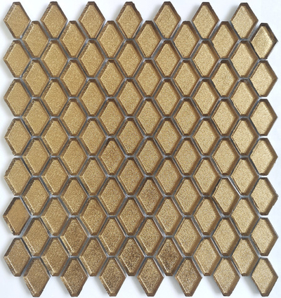 Мозаика LeeDo: Alchimia - Diamanti d'oro 28,2x31x0,6 см (чип 24x42x6 мм)