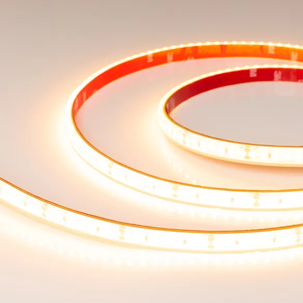 Светодиодная лента герметичная RTW-PFS-A140-12mm 48V Warm2400 (12 W/m, IP68, 20m) (Arlight, -) 057303