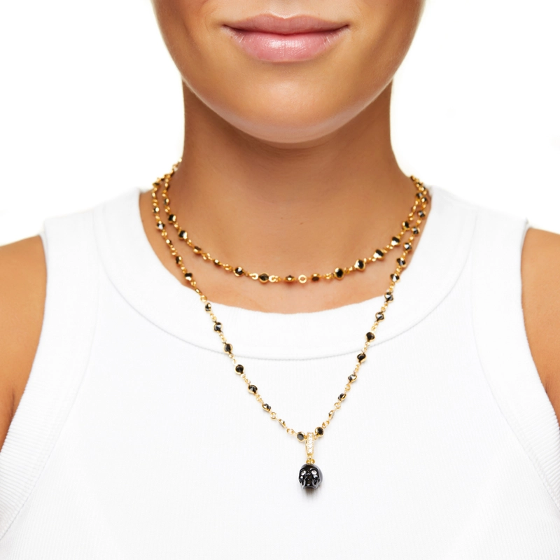 Колье Свидание с Мистером Внимательным – Чёрное