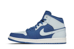 Кроссовки Jordan Air Jordan 1 Retro Mid Team Royal Ice Blue 2017