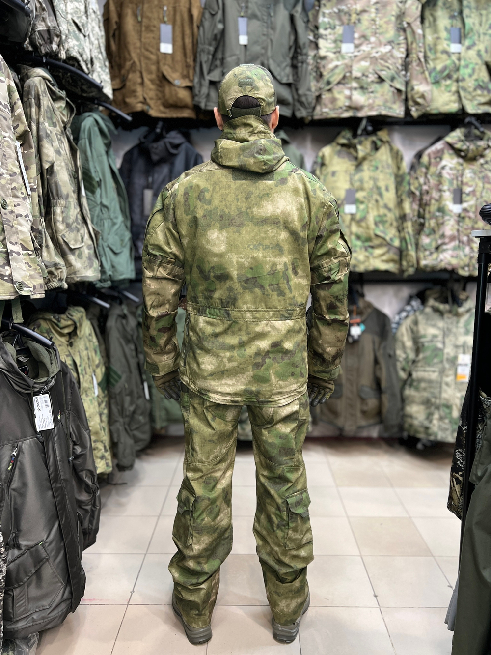 Костюм тактический Rescuer, камуфляж Лес, демисезонный