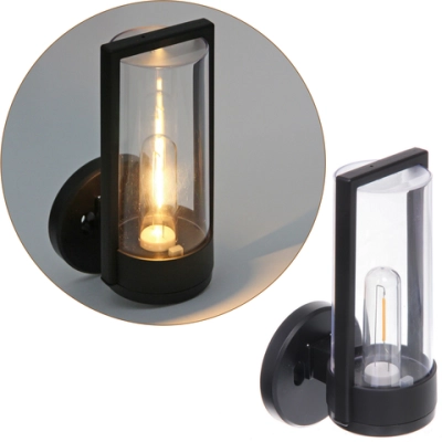 Фонарь садовый «Lighting» 8,6**10,3*18 см, на солнечной батарее (свечение Теплый белый)