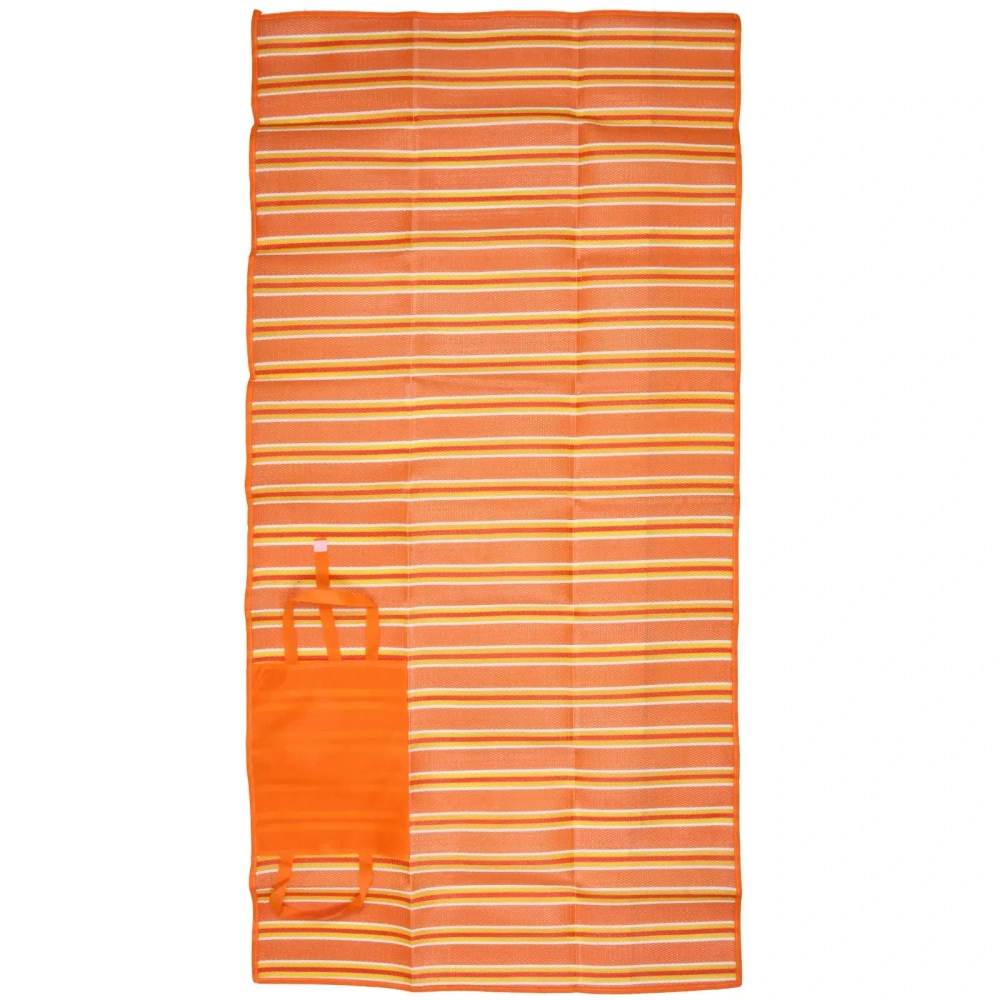 Коврик складной для пляжа и пикника Отпуск 180*90 см, оранжевый