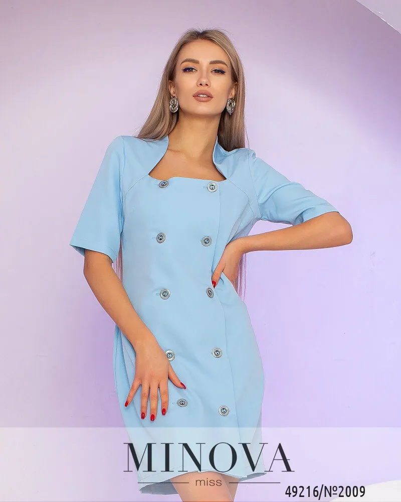Платье 2009-голубой Minova