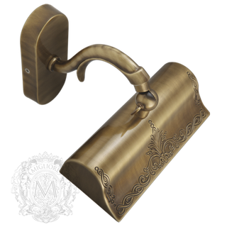 Светильник-карниз настенный 31см.  Migliore Mirella ML.MRL-LP31.BR бронза H14xL31xP23 cm