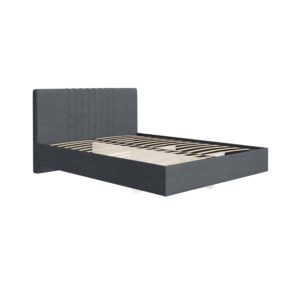 Кровать с латами Соло 180*200, Графит