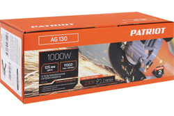 Углошлифовальная машина PATRIOT AG 130 110301130