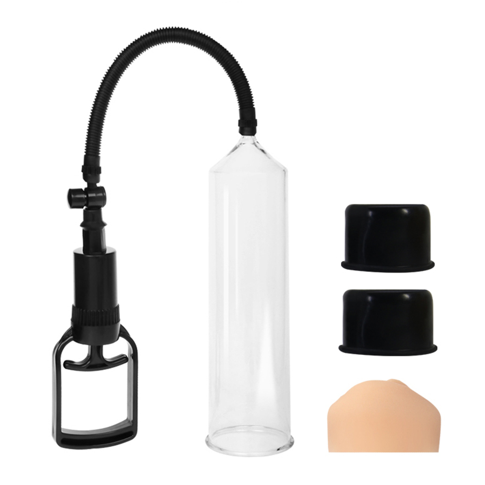 Вакуумная помпа 20см с насадками Pretty Love Penis Pump Alexander BM-010067APL