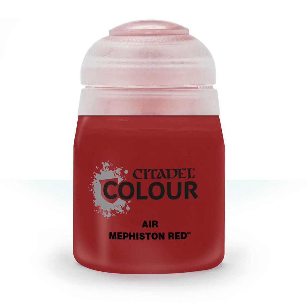 Краска акриловая Citadel Air для Аэрографа - Air: Mephiston Red (24ml) Краска акриловая Citadel Air для Аэрографа - Air: Mephiston Red (24ml)