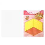 Наклейки для творчества - антистресс набор, 135*195 мм, "MIX CAPYBARA", MINI, 5D стикеры, 4 комнаты, 4 листа с наклейками, 24 шт/уп, шоу-бокс