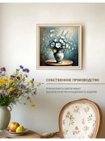 Картина на стену интерьерная на холсте 33*33 см