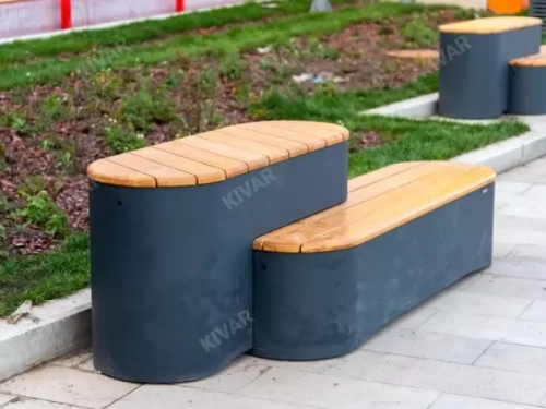 Скамейка «Пенек» (2 секции)