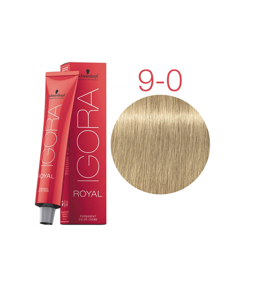 IGORA ROYAL  Перманентный крем-краситель для волос 60 мл  9-0