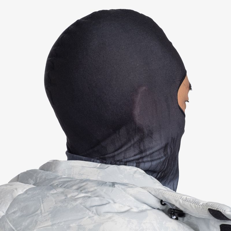 Тонкая балаклава Buff Balaclava Microfiber Blaise Graphite Фото 3