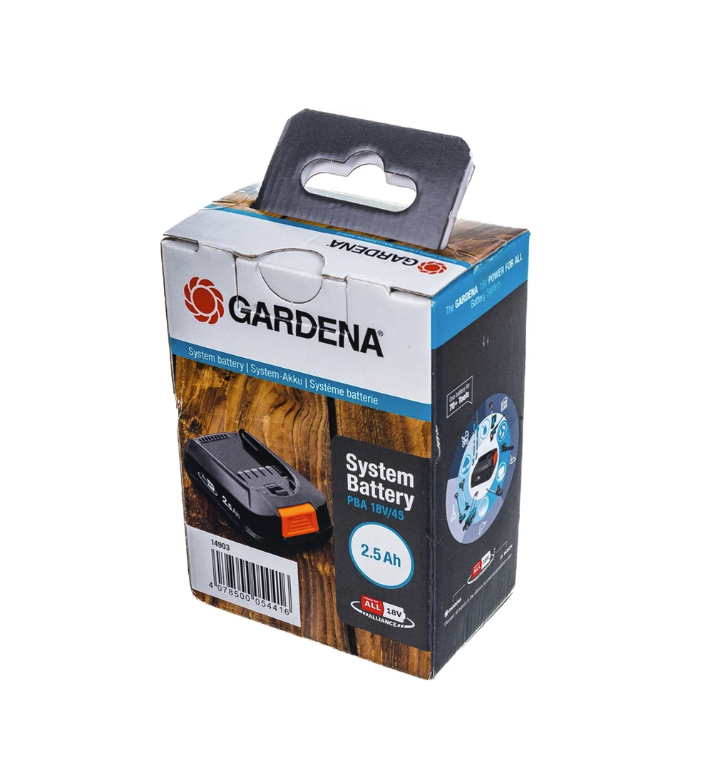 Аккумулятор литий-ионный P4A PBA (18V; 2.5 Ач) Gardena 14903-20.000.00