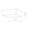 Потолочный cветильник Nowodvorski Lid Square Led White 10428