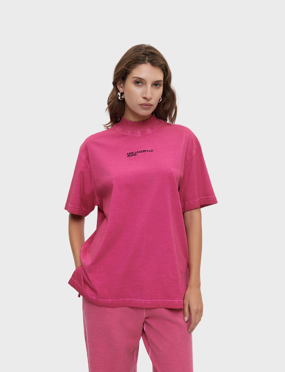 Футболка KARL LAGERFELD JEANS Relaxed SS Washed Tee