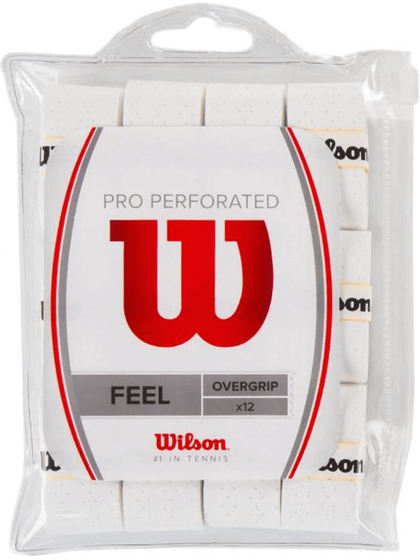 Овергрипы Wilson Pro Overgrip Perf (12 шт.), арт. WRZ4006WH