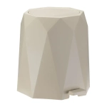 Контейнер для мусора ПРИЗМА 4,5л с педалью Латте