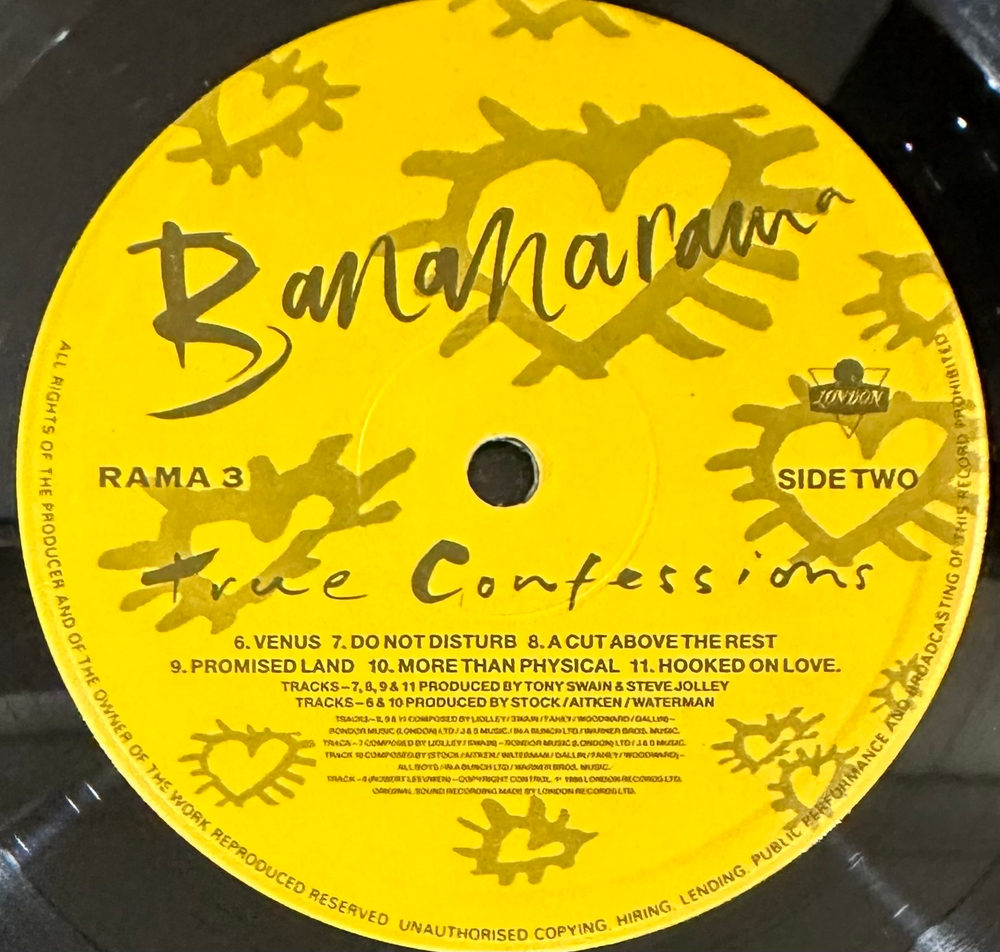 Bananarama - True Confessions (Англия 1986г.)