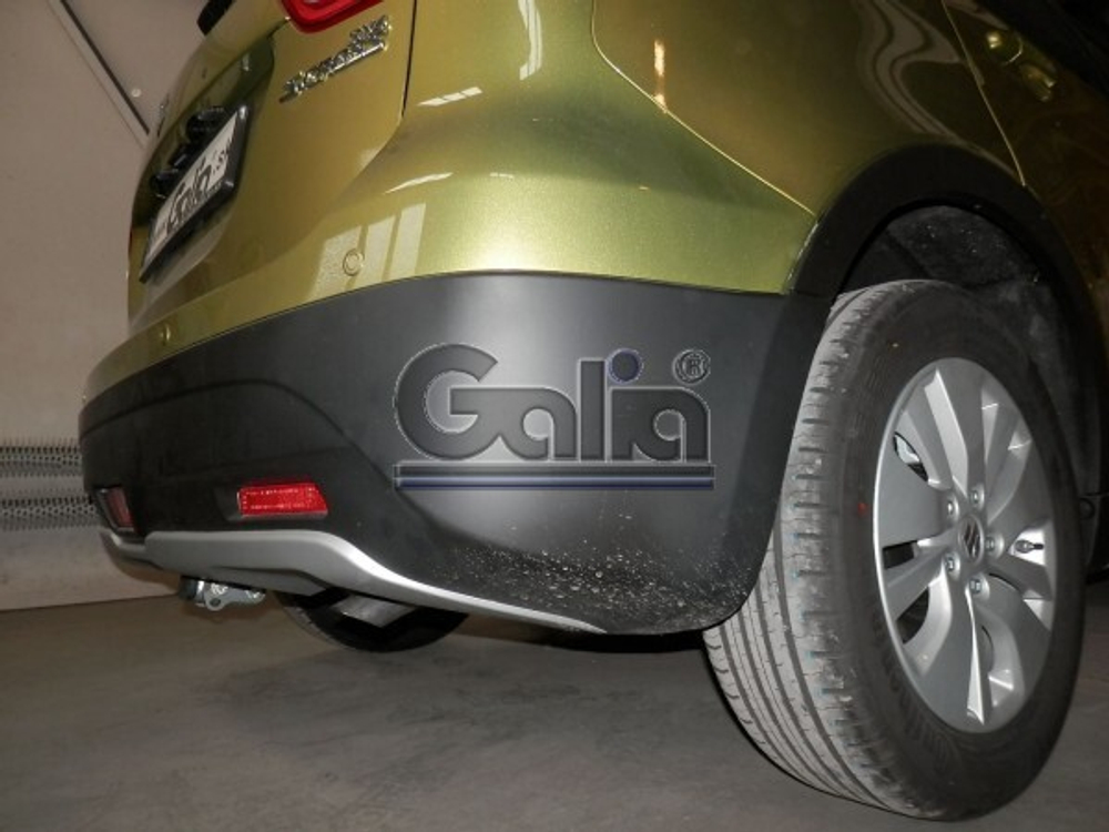 Фаркоп оцинкованный Galia S107C для Suzuki SX4 S-Cross 2013- 2WD/4WD(паспорт и сертификат в комплекте)(без электрики)