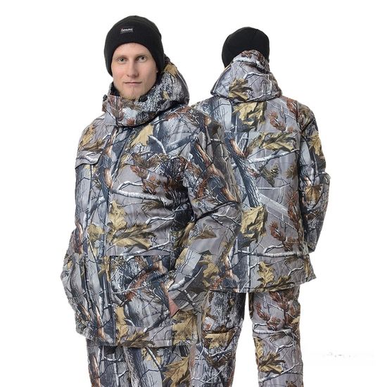 Костюм зимний "Универсал" полукомбинезон Алова КМФ, осенний лес