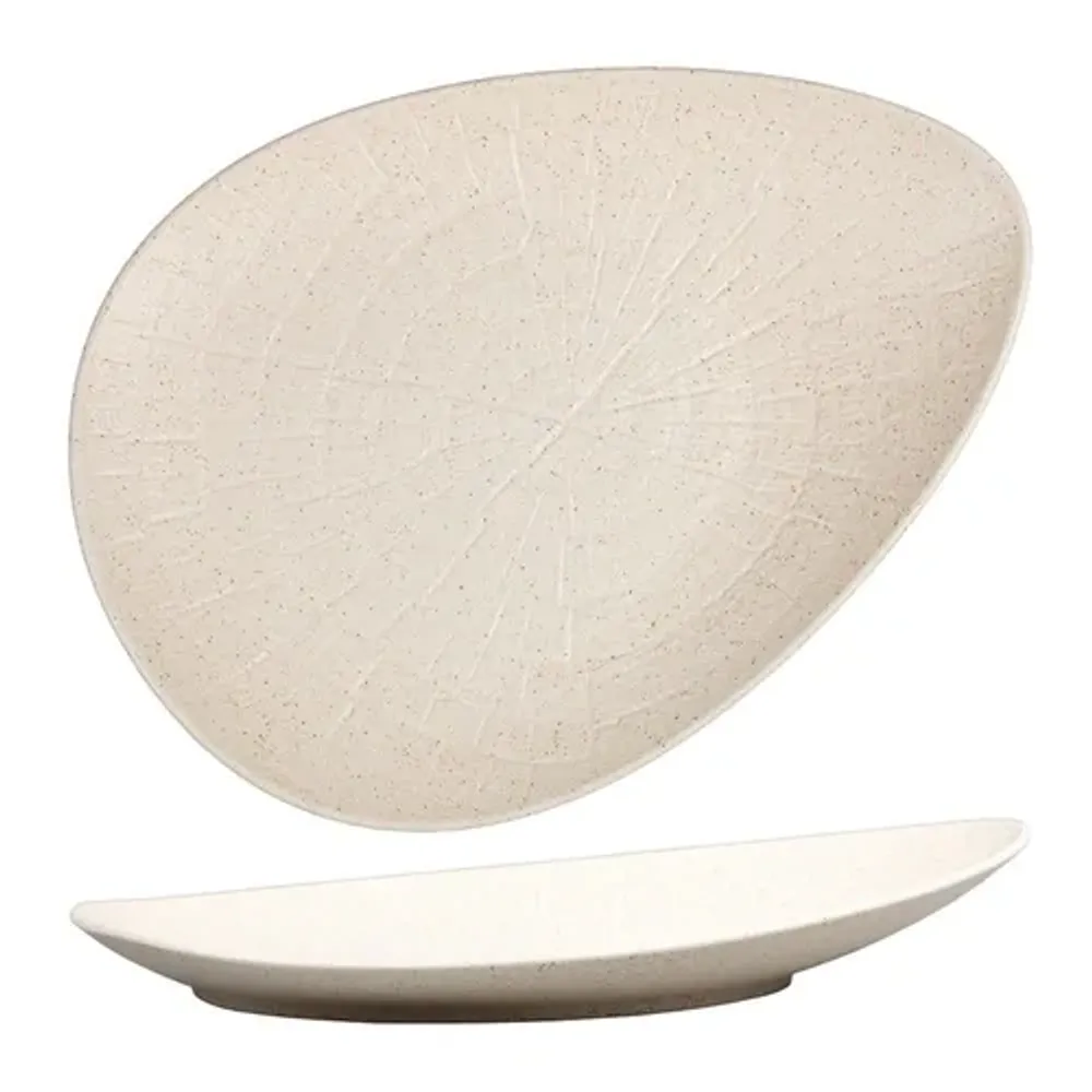 Блюдо овальное 31,5*23 см Elephant Ivory P.L. Proff Cuisine [1]