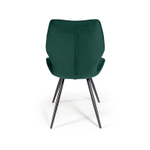 Стул Flash ромб, бархат зеленый 19