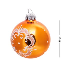 Элита НФШ-1378/5 Набор ел.украшений Шар 3шт «Снежинка» 65 мм