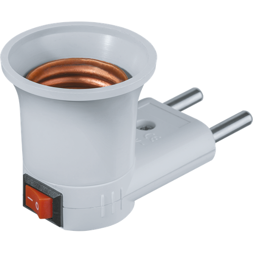 Патрон Navigator 71 992 NLA-S-E27 переходник с розетки на Е27