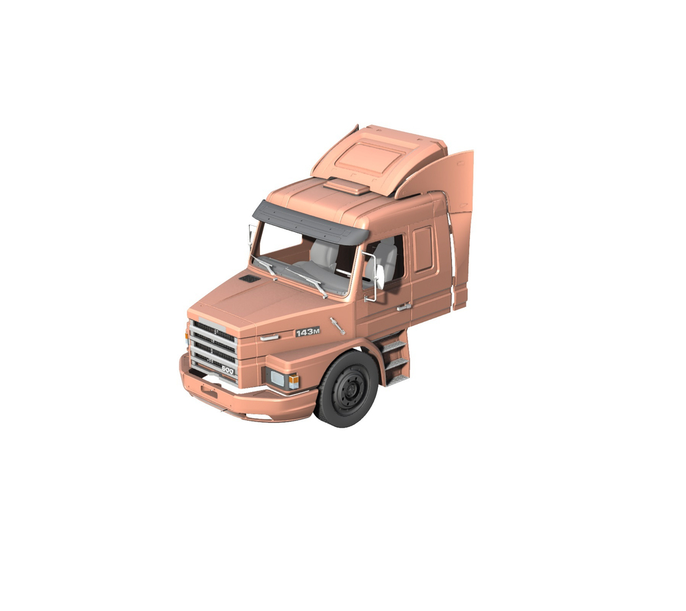 Кабина SCANIA T143. Масштаб 1:14