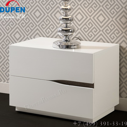 Тумба прикроватная DUPEN (Дюпен) М-134 белая