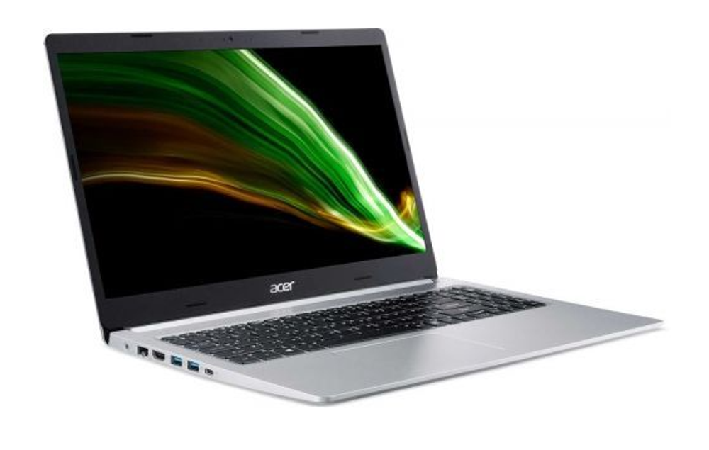 Ноутбук 15.6&quot; ACER АЗ15-58G-5ЗJМ [NX.ADUEM.O0C] Full HD/i5-1135G7 8/HDD 1TB/GF MX 350 2Gb/no Os серебристый