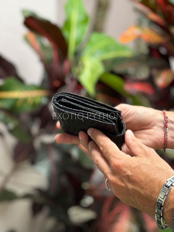 Бифолд кошелек из кожи питона WA-245