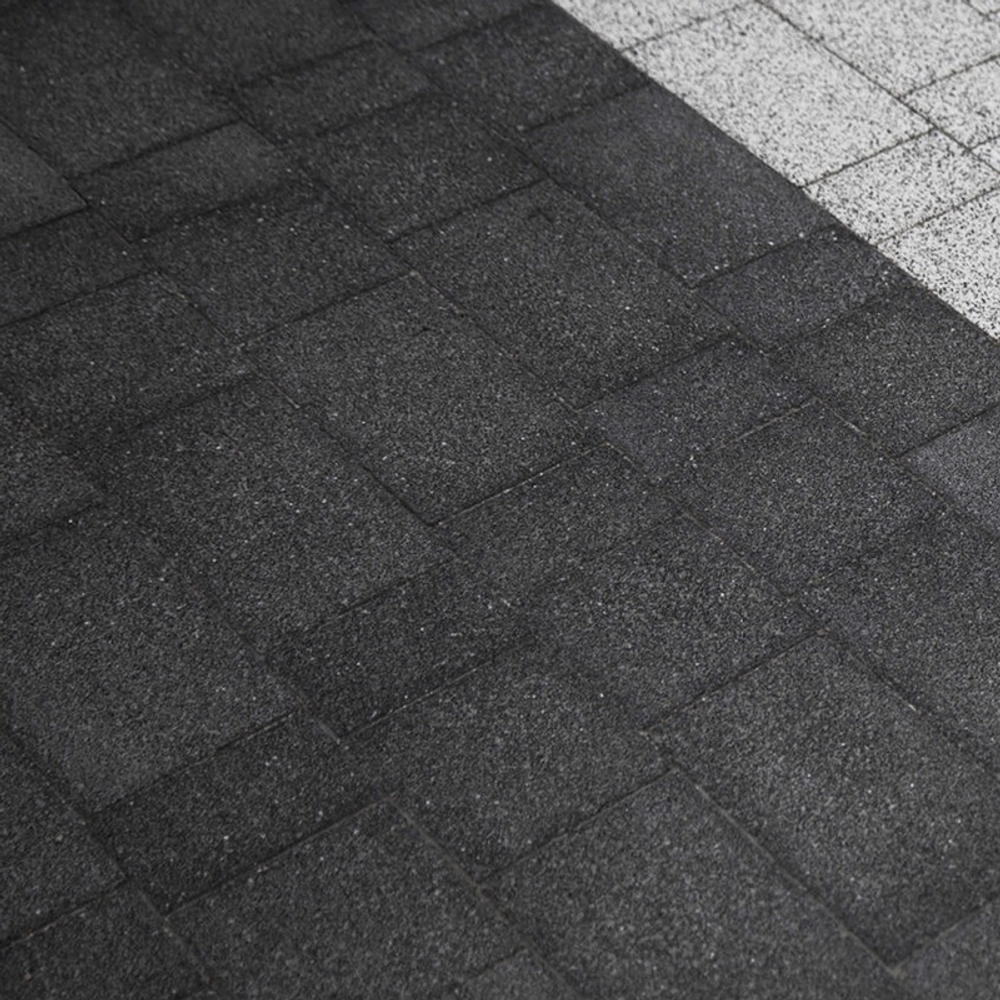 Тротуарная плитка СТАРЫЙ ГОРОД - Стоунмикс Черный, комплект из 3 видов плит