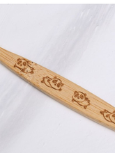 Зубная щётка для детей, бамбук "Панды", 15 x 2 x 1.5 см