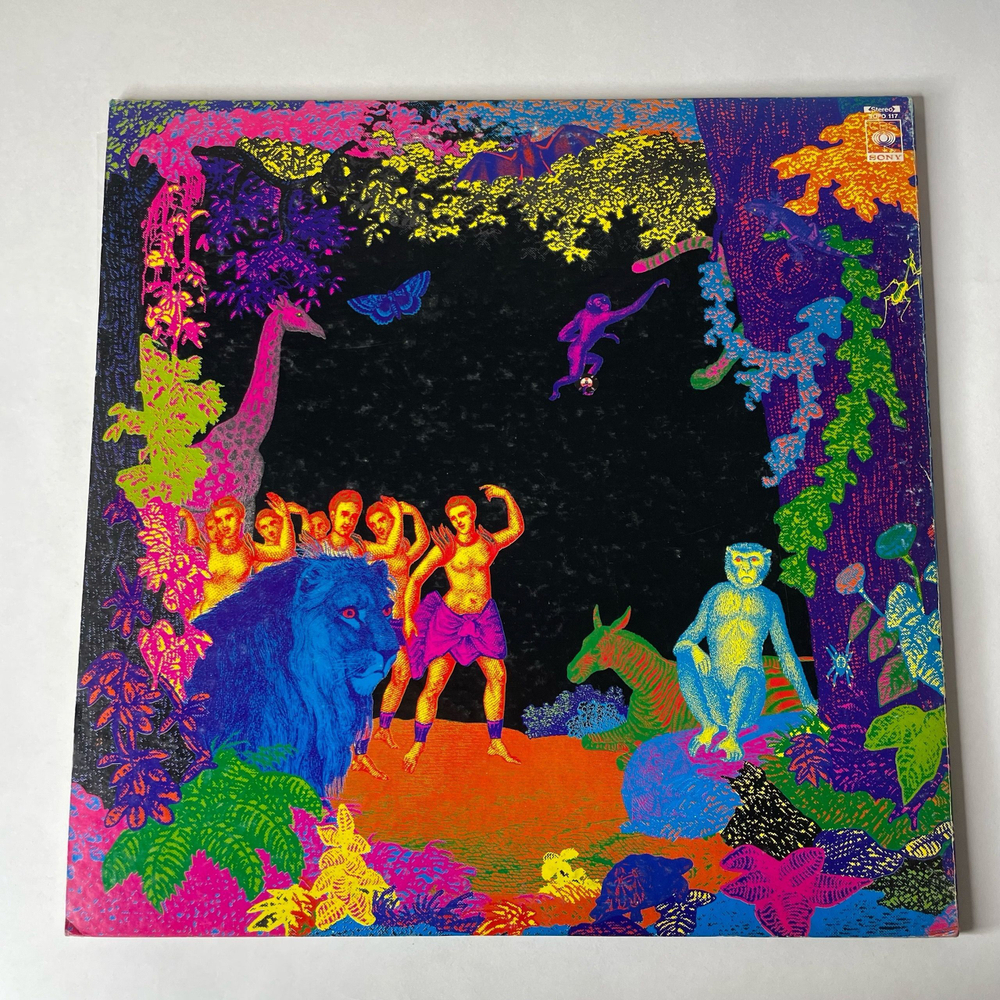 Винтажная виниловая пластинка LP Santana Amigos (Япония 1976) (Без Оби)